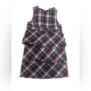 Janie and Jack plaid dress size 5